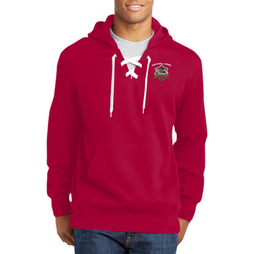 CM REVS - Lace Up Pullover Hooded Sweatshirt Thumbnail
