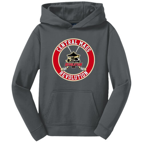 CM REVS - Youth Sport Wick ® Fleece Hooded Pullover Thumbnail