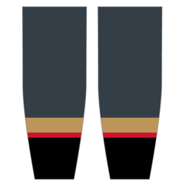 NEW - CM Revolution GREY Pro Weight Sublimated Hockey Socks Thumbnail